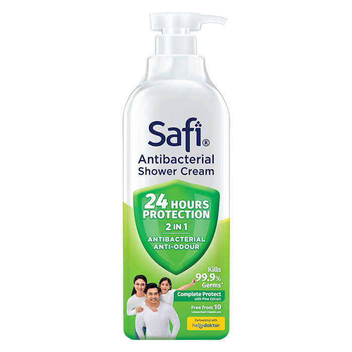 SAFI Anti-bacterial Shower - Complete Protect / Bottle (950g)